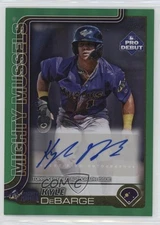2025 Topps Pro Debut Green Foil Auto 36/99 Kyle DeBarge #PD-7 Auto o3s