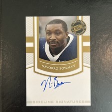 2010 Press Pass Sideline Signatures Gold NaVorro Bowman #SS-NB Auto Penn St