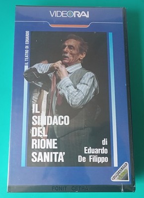 DAS THEATER VON EDUARDO Il Bürgermeister del Rione Sanità (1979) VHS FONIT CETRA VRE 2028