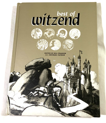 Best Of Witzend Hard Cover Frank Frazetta Steranko Wally Wood Ditko Wrightson