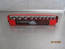 10pc Mac Tools 14 Dr Sae Shallow 6pt Socket Set 10pc Mac Tools 14 Dr Sae Shallow 6pt Socket Set