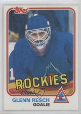 1981-82 Topps Glenn Resch #85W 0ll