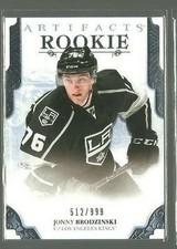 2017-18 Artifacts #163 Jonny Brodzinski RC 512/999 (ref 60427)