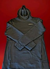 Nobull Women's Black Kind Sleeve Lightweight Hooded Pullover Size Large