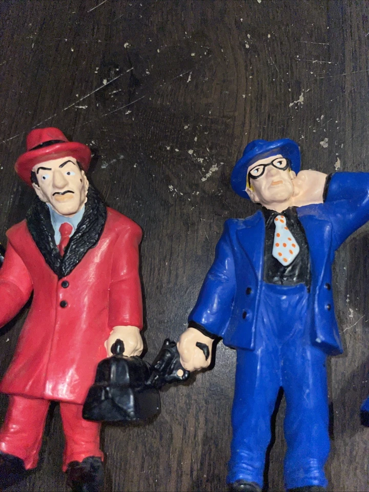 Vintage Applause 1990 Disney Dick Tracy Lot of 5 PVC Figures - Image 3 of 4