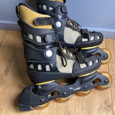 Inline-Skates *HY SKATE* Gr. 41 Rollschuhe ABEC-5 76mm 82A Verstellbar Brakes