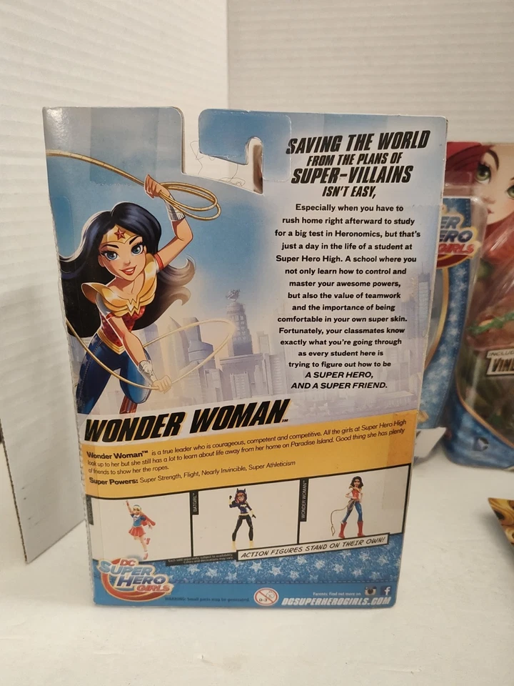 Rare DC Super Hero Girls 6" Dolls  NEW COMPLETE 8 In Set  Mattel, Warner Bros.. - Image 4 of 4