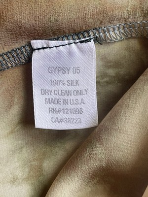 Gypsy 05 silk Tye Dye Dress Size Small made In Hollywood, CA | eBay