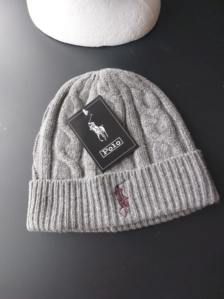 Berretto unisex Polo tg unica grigio NUOVO - Imagen 4 de 4