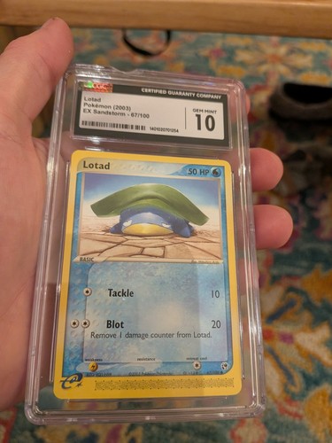 Lotad graded CGC 10 for sale on eBay