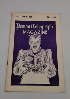 Vintage Magic / Magical Magazine The Demon Telegraph Dated October 1951 VGC - Image 1 of 3