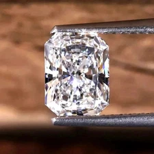 Loose 3.00 CT Radiant Cut Lab Grown Diamond Natural D Color VVS1 Certified l034