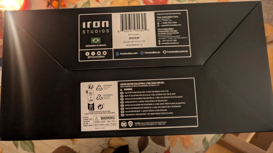 Iron Studios 1:10 Art Scale Raven DC Comics Teen Titans - Image 4 of 4