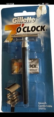 Gillette Double Edge Razor Classic Style Safety Shaver Ft Schick Wilkinson Blade