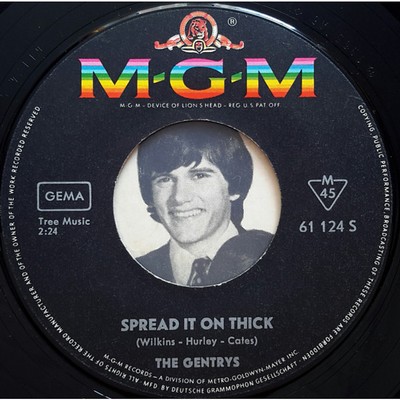 The Gentrys - Spread It On Thick (Vinyl 7'' - 1965 - DE - Original)