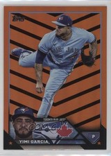 2023 Topps Update Orange & Black Foil Yimi Garcia Yimi García #US235 ut4