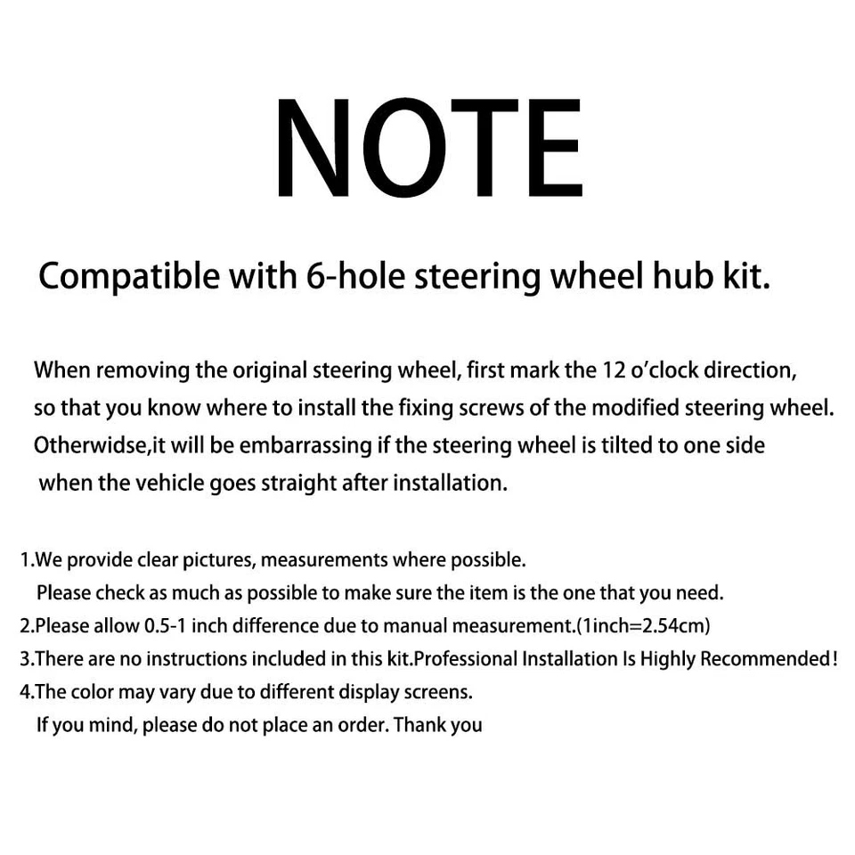 Black Universal Car Steering Wheel Quick Release HUB Adapter Snap Off Boss Kit Foto 2 de 4