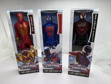 Hasbro Marvel Ultimate Spiderman Titan Hero Series 12" Figures, Lot of 3 New