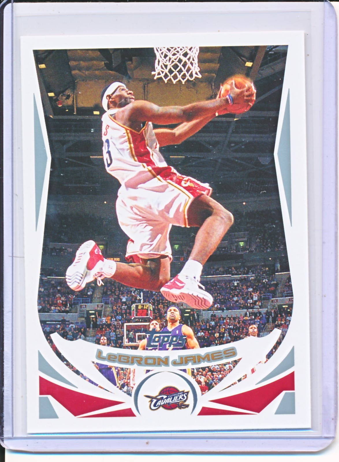 2004-05 Topps NBA Basketball LeBron James #23 2nd Year Card -NS