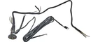 NEW 1933 1934 Ford headlamp/lighting wiring harness 40-11646