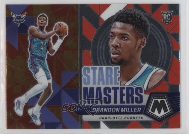 2023-24 Panini Mosaic Stare Masters Brandon Miller #7 jc3