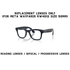 Ray-Ban Meta Wayfarer RW4012 Replacement Lens Reading/Bifocal/Progressive Lenses