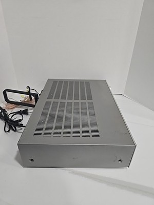 1982 Onkyo FM Stereo / AM Tuner Amplifier TX-11 Silver Face Made