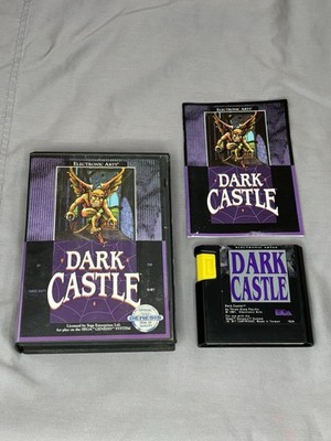 Electronic Arts Dark Castle Sega Genesis Box, Cartridge & Manual 1991 CIB