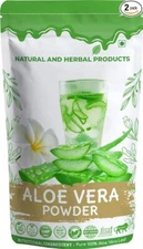Aloe Vera Powder for Drinking & Eating, Edible, Face, Herbal Hair Growth 100 gm