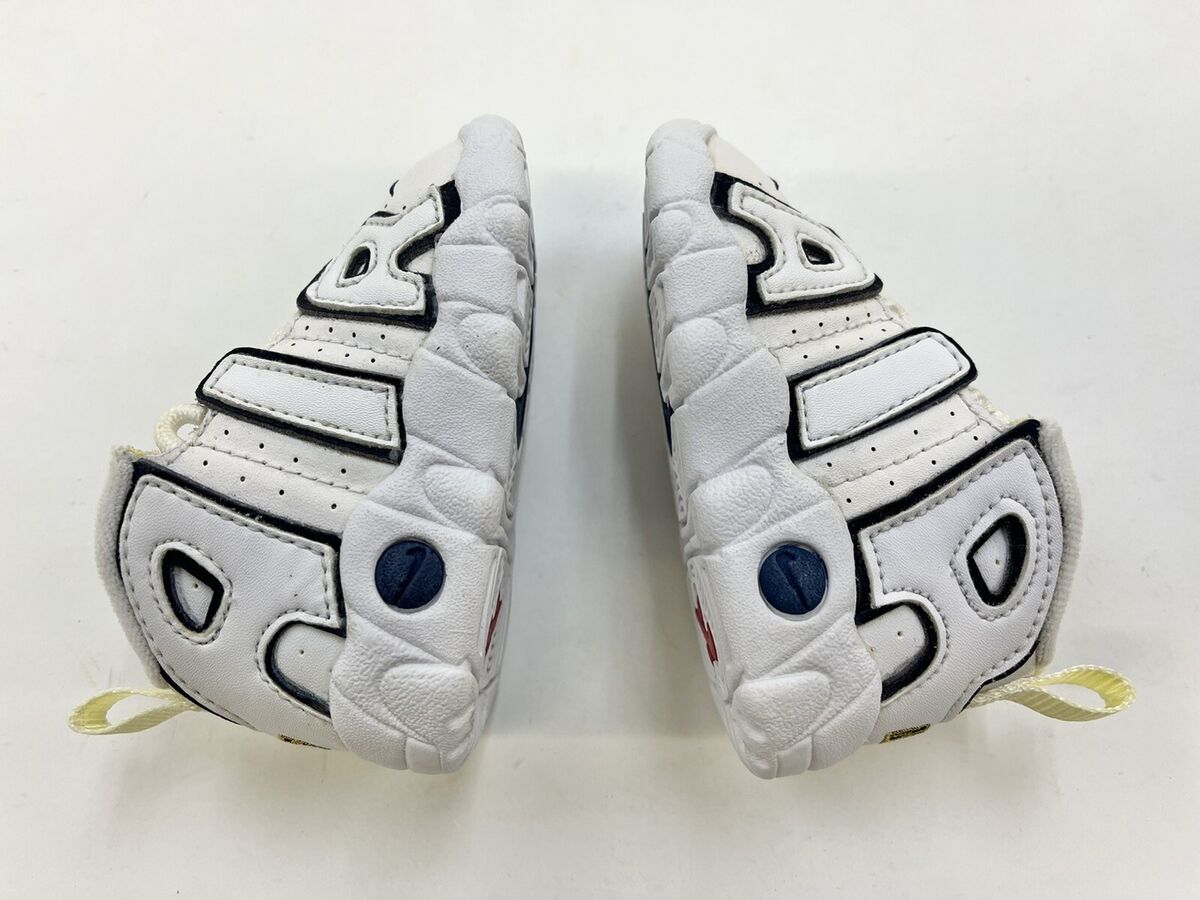 1996 Vintage Baby Nike Air More Uptempo Scottie Pippen white 1996 Vintage Baby Nike Air More Uptempo Scottie Pippen white