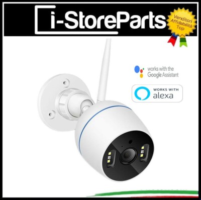Telecamera Wi-Fi Motorizzata 1080p Con Audio Bidirezionale E Visione Notturna – Controllo Da Remoto Per IOS/Android - 2