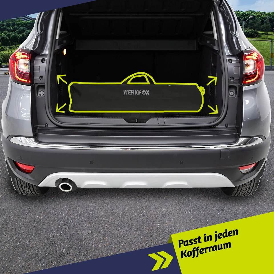 Campingtisch Mehrzwecktisch Partytisch Klapptisch Multifunktionstisch 90x52cm - Bild 4 von 4