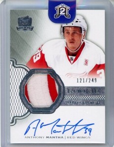 2016-17 Upper Deck The Cup Rookie Patch Auto /249 Anthony Mantha