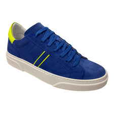 SCARPE SNEAKERS UOMO ANTONY MORATO MMFW01279 LE500053 PELLE BLU ORIGINALE PE