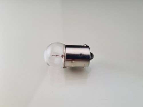 10x BA15S 12V R5W G18 Clear Standard Glass Reverse Tail Fog Interior Light Bulbs - Picture 2 of 3