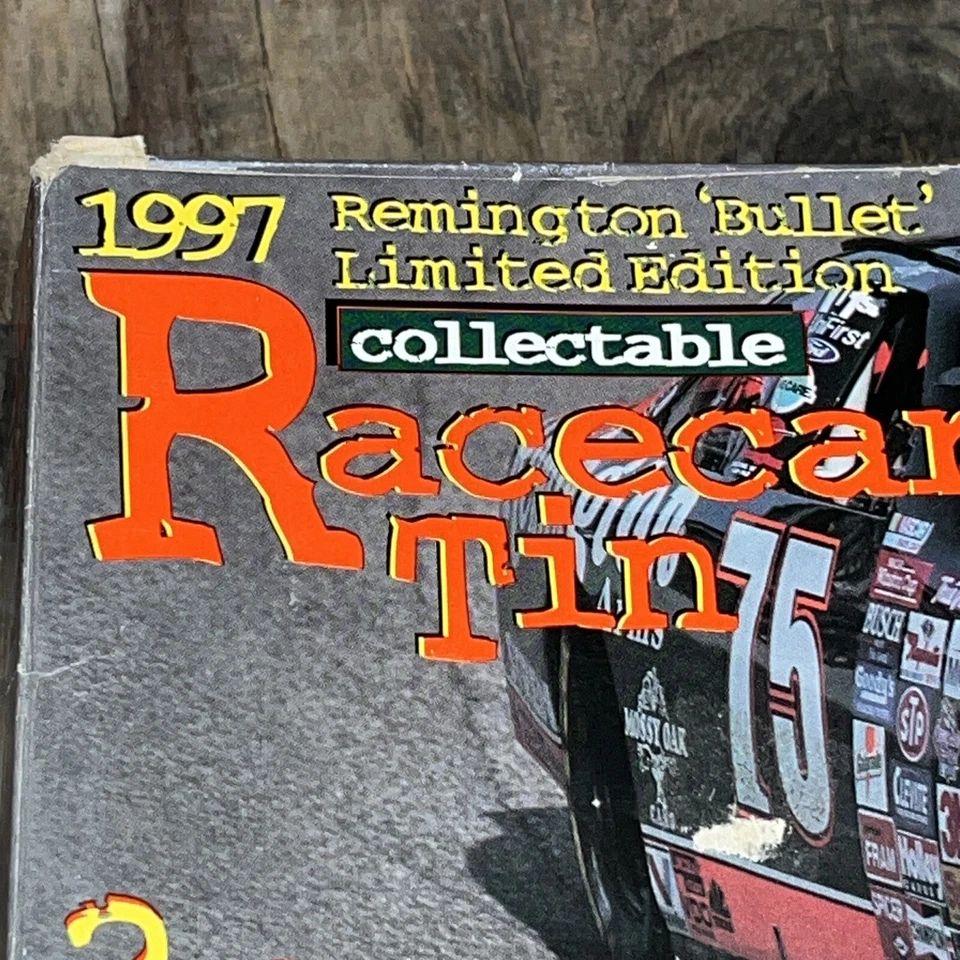 NASCAR RICK MÁST REMINGTON RACING LE #75 1997 FORD T-BIRD COCHE DE CARRERAS HOJALATA SEGUNDA EDICIÓN Foto 2 de 4