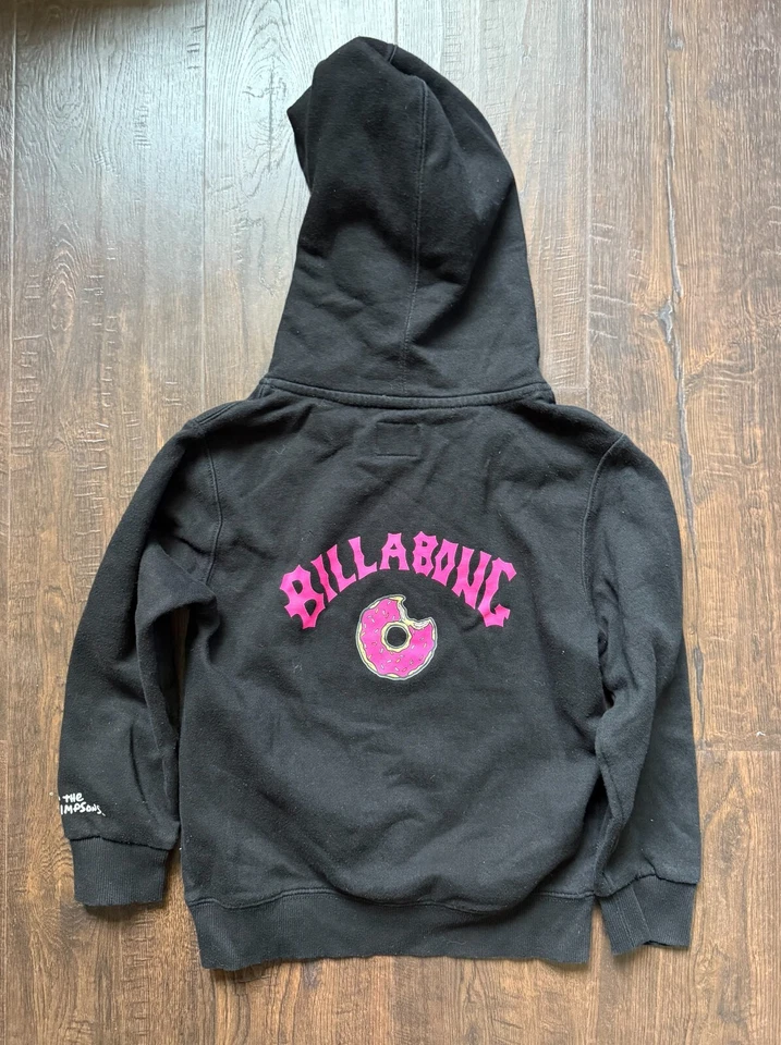 Billabong Simpsons Sudadera con Capucha Niños Talla 7 Foto 2 de 2