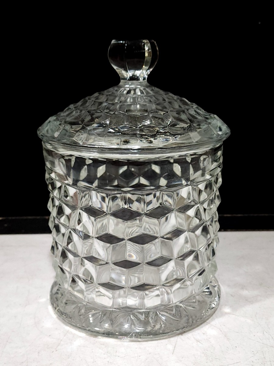 Vintage Fostoria Glass American Biscuit -Cookie-Pretzel Jar w/Lid Vintage Fostoria Glass American Biscuit -Cookie-Pretzel Jar w/Lid