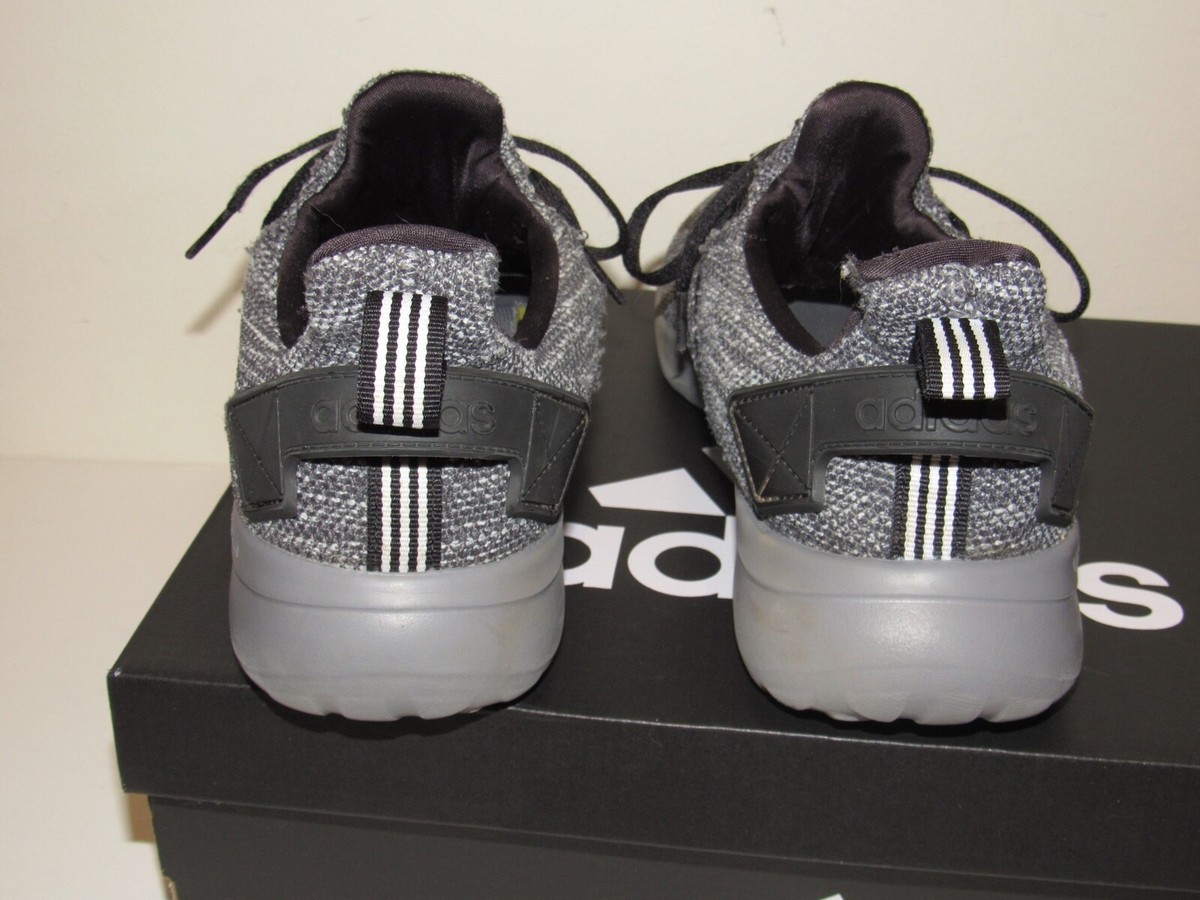 Adidas Lite Racer BYD Gray Black Mens 8.5 Sneakers Running Walking Shoe |  eBay