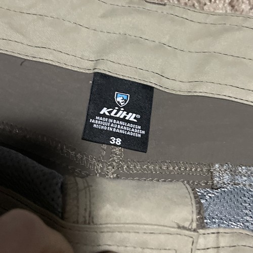 Kuhl Renegade Shorts khaki Performance Cargo Wandern Größe 38 13"" Innennaht - Bild 5 von 7