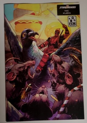 DEADPOOL #4 04/2023 NM/NM- KLEIN STORMBREAKERS VARIANT X-MEN MARVEL COMICS 