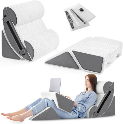 6Pcs Orthopedic Bed Wedge Pillow Set for Sleeping, Post Surgery Foam for Body, B