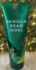 Bath and Body Works Vanilla Bean Noel Body Cream 8 Oz New