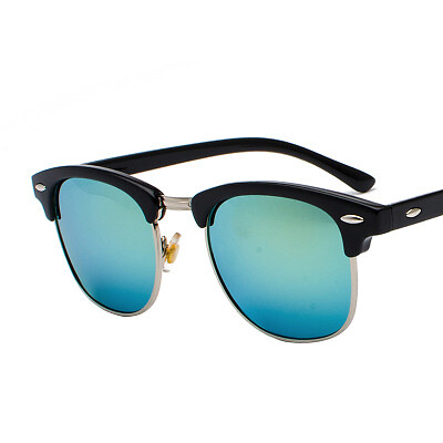 Classic Semi-Rimless Polarized Sunglasses 2021 Men display picture 3