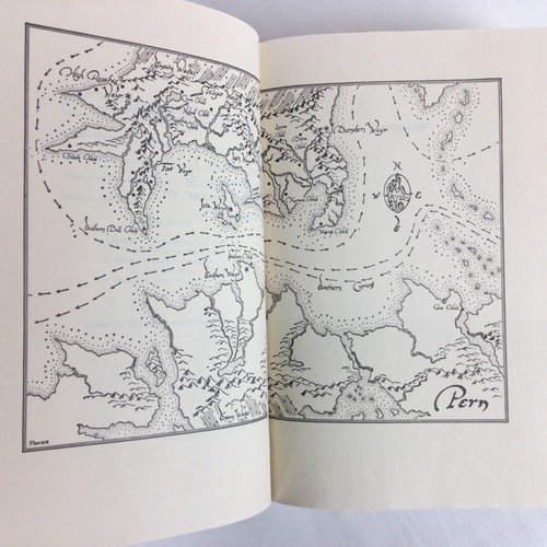 Dragonriders of Pern by Anne McCaffrey (1978) HC/DJ Omnibus 3-in-1 Hardback BCE - Picture 9 of 10