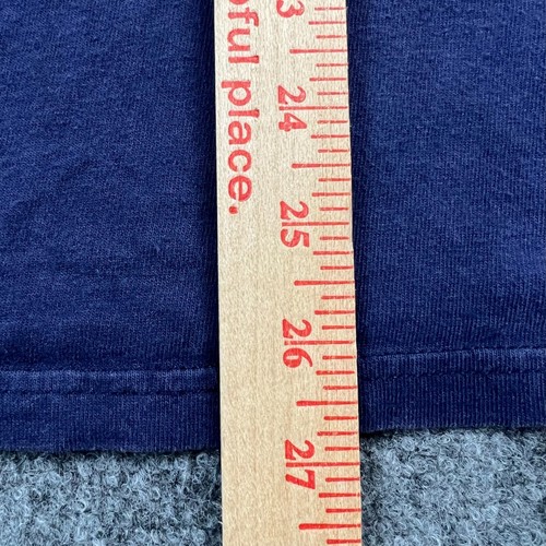 Camicia Disney Uomo Extra Large Blu Manica Lunga Topolino Disneyland Parchi Tematici * - Foto 18 di 18