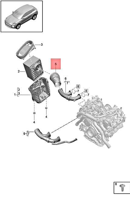 Genuine PORSCHE Macan 95B Intake Manifold 95B129532D | eBay