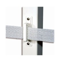 New 25 Pack Powerfields R-16-W Wood Post Insulator White Free US Shipping