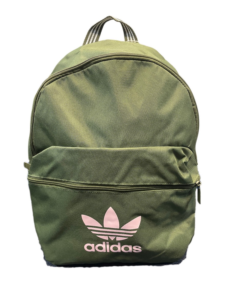 Mens Womens ADIDAS ORIGINALS ADICOLOR BACKPACK Bag Olive Green