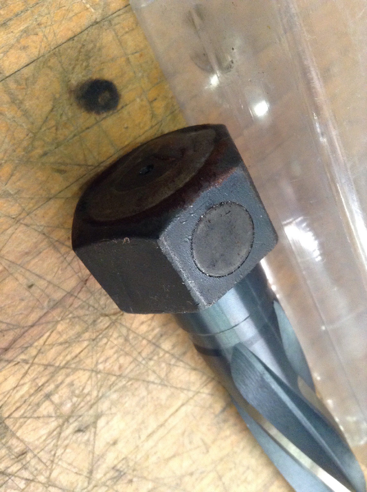 Drillco 125SF148 3/4 Spiral Flute Nut Shank NITRO Construction Reamer